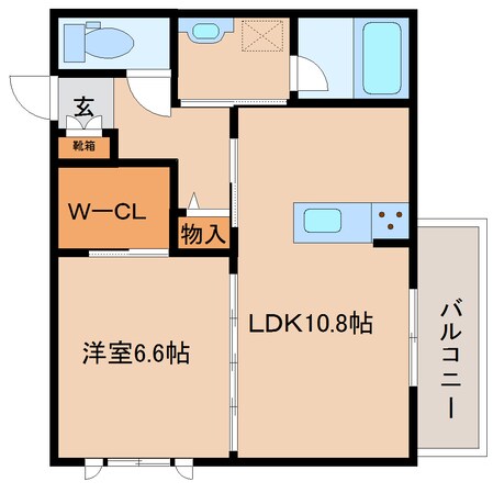 高田市駅 徒歩4分 2階の物件間取画像